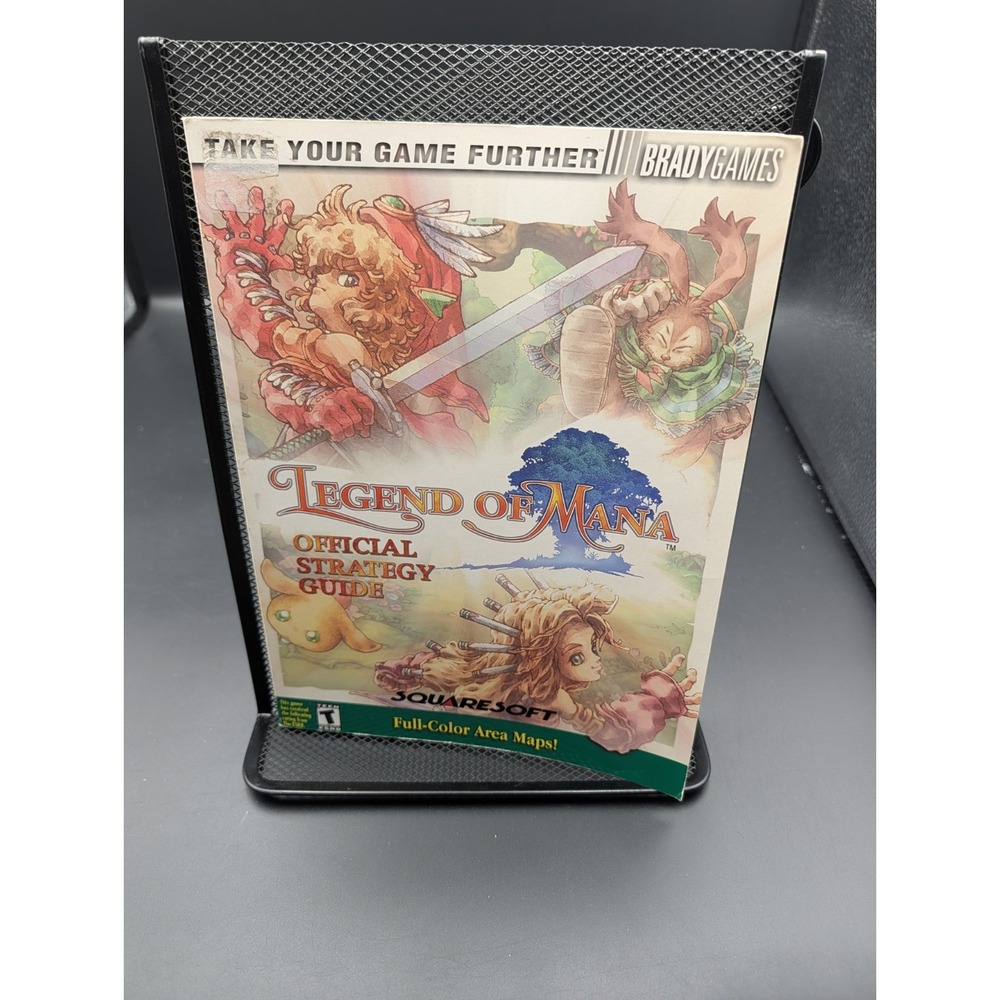 Legend of Mana Official Strategy Guide by BradyGames Staff 2000 Paperback